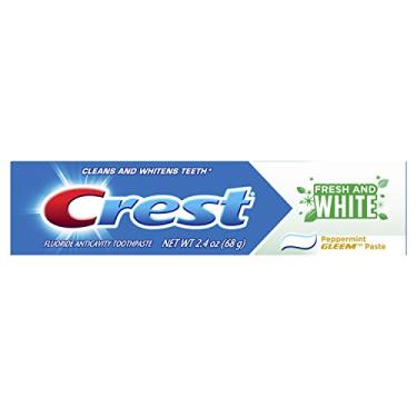 Imagem de Crest Pasta de Dentes Fresca e Branca, Pasta de Brilho de Hortelã, 68 g