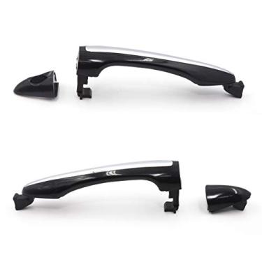 Imagem de Conjunto de 2 pares de maçanetas exteriores dianteiros esquerdo direito para Kia Forte Cerato K3 2014 2018