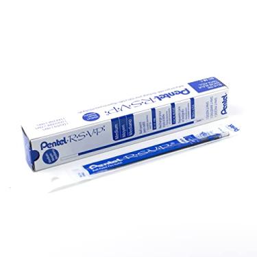 Imagem de Pentel Refil de tinta - para caneta esferográfica BK91 RSVP, linha média, tinta azul, pacote com 12 (BKL10-C)