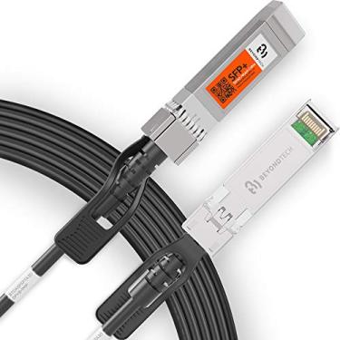 Imagem de BEYONDTECH Cabo de conexão direta SFP+ 10G - 30 AWG Twinax LSZH / 1 metro (1 m/3,3 pés) 10 Gb Gigabit Ethernet Switch Rede SFP DAC Series