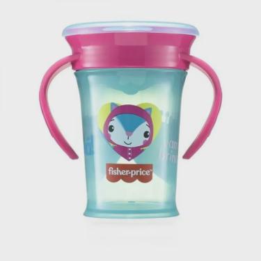 Imagem de Copo Antivazamento Infantil 210ml Verde Fisher Price BB1021