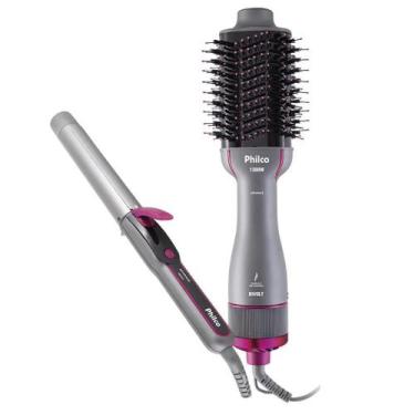 Secador De Cabelo Gama Italy Profissional Salão 2200w Tourmaline Ion e  Prancha Cerâmica Bella 210°c com o Melhor Preço é no Zoom