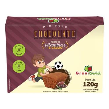 Imagem de Minibolo De Chocolate Grani Amici 120G