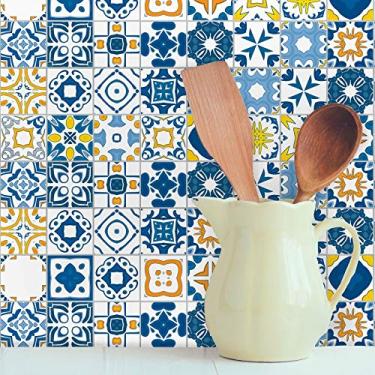 Imagem de Adesivo de Azulejo Renascença 15x15 cm com 72un
