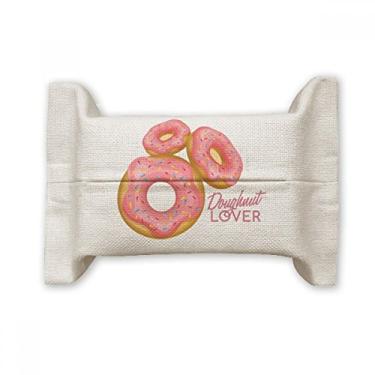 Imagem de Pasta de sobremesa para doces ocidentais com pasta de papel para lenços faciais, saco de linho de algodão