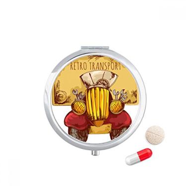 Imagem de Caixa de armazenamento de remédios retrô vintage para transporte de carro da Grã-Bretanha, Reino Unido