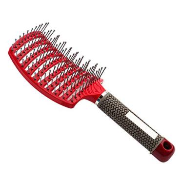 Imagem de Escova de cabelo XWU, ventilada, curvada, para secagem rápida, desembaraçar, massagem