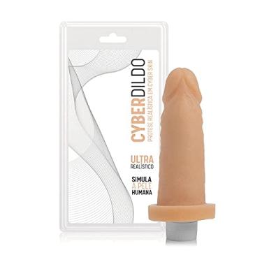 Imagem de Prótese em Cyber Skin - Lunes - 12,5x3,5 cm com Vibrador Multivelocidade a Prova d´água