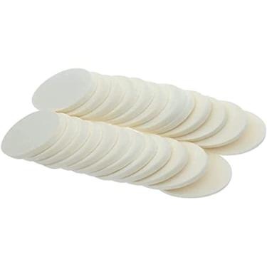 Imagem de LASSUM Esponja de maquiagem em pó redondo, 20 peças, para aplicação de maquiagem, esponja de mistura