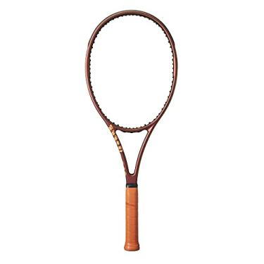 Imagem de Wilson Raquete de tênis Pro Staff 97L V14 sem corda – Tamanho do cabo 4 – 4 1/2 polegadas