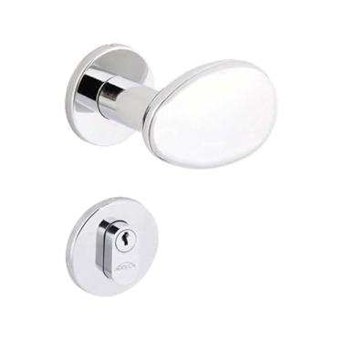 Imagem de Fechadura Ovo Z Ext, Arouca Fechaduras, 108419/40-Z-Zc, Cromado