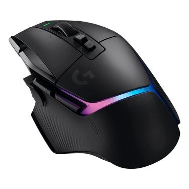 Mouse Gamer Logitech Hero G502, RGB, 11 Botões, 25600 DPI, Ajuste de Peso,  Black, 910-005550