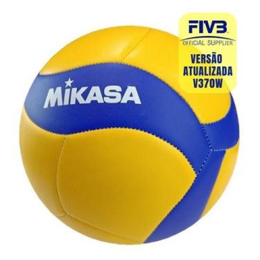 Imagem de Bola De Vôlei Quadra Oficial Mikasa Voleibol V370w Fivb