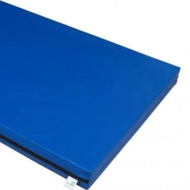 Imagem de Proteção e Conforto para seu Bebê: Capa Impermeável com Zíper para Colchão de Berço Mini Cama 130x70x10cm, Azul - Garanta Segurança e Conforto Durante o Sono