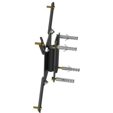 Imagem de SUPORTE TV 10" a 42" VESA 200X200 1 MOVIMENTO PRETO