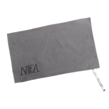 Imagem de Generic Toalha para taco de bilhar, pano leve e fácil de usar, polidor de eixo para sinuca, pano de limpeza para viagens ao ar livre, cinza