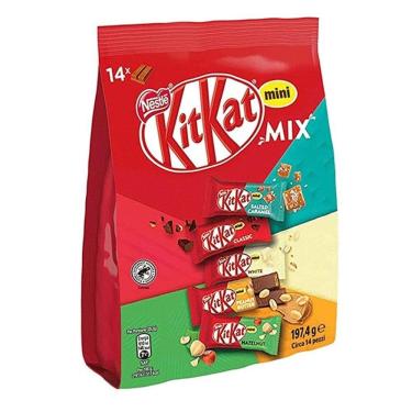 Imagem de Chocolate Kit Kat Mini Mix Diversos 197,4G  Alemanha 