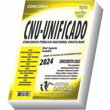 Imagem de Apostila CNU - Concurso Público Nacional Unificado - Nível Superior - Parte Comum aos Cargos