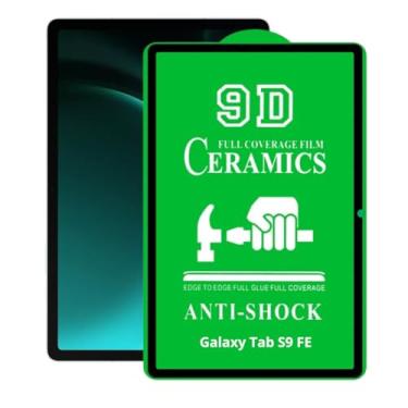 Imagem de Película de Tablet 9D Cerâmica Compatível Com Samsung Galaxy S9 FE Tela de 10.9 Polegad...