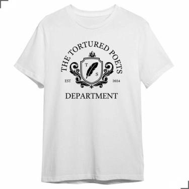 Imagem de Camiseta The Tortured Poets Department Álbum Taylor Swift Fã - Asulb