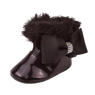 Imagem de Bota Bebê Menina Bebê Mania Conforto Preta (Preta, BR, Bebê, Numérico, 16)