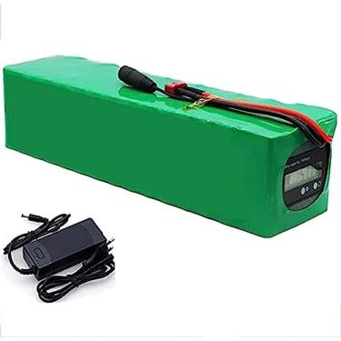 Imagem de Bateria de íon de lítio 52V 28Ah 1000W 14S4P Bateria 58.88V Ebike Scooter de bicicleta elétrica com BMS + carregador
