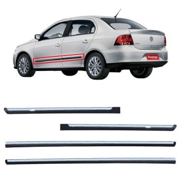 Imagem de Jogo friso lateral vw voyage g5 4 portas