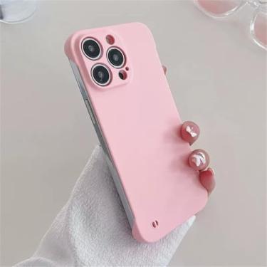 Imagem de Capa à prova de choque de cor sólida sem moldura para XIAOMI Mi 12 12T 12S 13 13T 11 14 Ultra 10 10T 11T Pro Poco F3 F4 F5 Pro Capa, rosa, para Poco F4