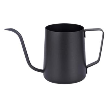 Imagem de pote de café despeje sobre o café cafeteira inox bule de cafe xicaras de cafe chaleira pote de gotejamento de mão pote de recipiente de café Soco panela de boca fina