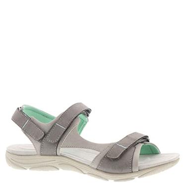 Imagem de Easy Spirit Sandália esportiva feminina Lake3, Cinza e menta, 7 Wide