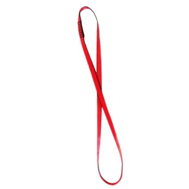 Imagem de Esquirla Corredor de estilingue de escalada Correia de estilingue de escalada Correia de correia de equipamento de escalada para rapel Balanço de caminhada, Vermelho