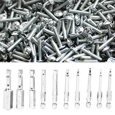 Imagem de 10 Peças de Chave de Fenda de Haste Hexagonal, Bits Magnéticos de 1,5-12 Mm 60 Mm de Comprimento para Manutenção Doméstica