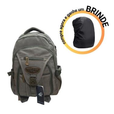 Imagem de Mochila De Lona Para Notebook Até 15,6 Resistente Ja9606 - ELLO