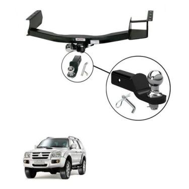 Imagem de Engate Reboque Pajero Sport Hpe 2006 2007 2008 Transbike - Enforth