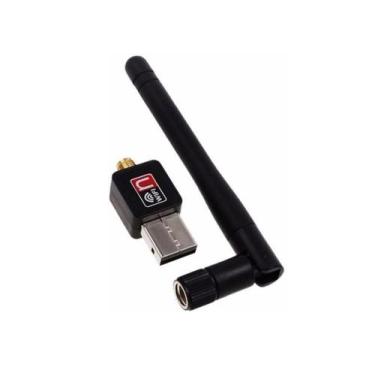 Imagem de Adaptador Wireless Antena Wifi 1200Mbps Para Pc E Notebook - Ism Band