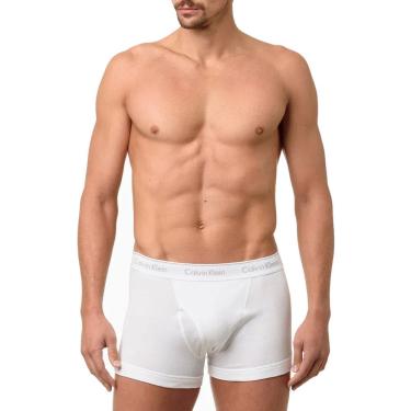 Imagem de Kit C/3 Cuecas Boxer Calvin Klein Algodão C/Abertura NB4002