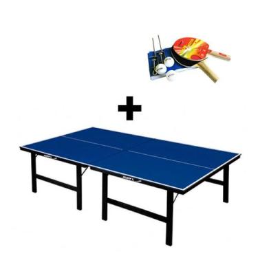 Imagem de MESA PING PONG MDP 18mm 1002 KLOPF + KIT Completo 5030