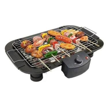 Imagem de Churrasqueira Elétrica Mesa Grill Sem Fumaça 1.500w Portátil - BAK