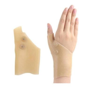 Imagem de Luva Magnética Terapia Alivio Dores Artrite Lavável Mãos Pro - Shoppin