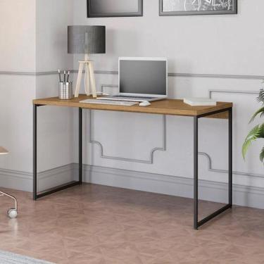 Imagem de Mesa De Escritório Escrivaninha Vintage Aço Industrial 118cm - Kappesb