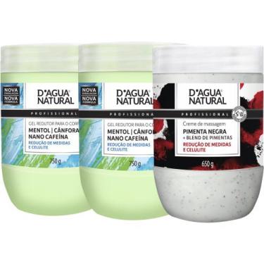 Imagem de COMBO 1un PIMENTA NEGRA + 2un GEL REDUTOR DÁGUA NATURAL - D'agua natur