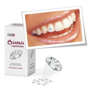 Imagem de Piercing Dental 10 Cristais Lapidados 1.8mm N3 - Maquira, Cristal