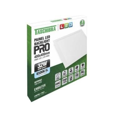 Imagem de Painel LED Pro Embutir 40x40   - Taschibra, 6.500K