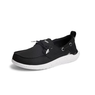 Imagem de REEF Tênis masculino Swellsole Pier Boat, Malha preta, 41