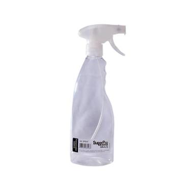 Imagem de Pulverizador Manual Borrifador Spray Plástico Transparente 500ml Super