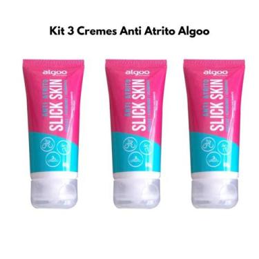 Imagem de Kit 3 Cremes Anti Atrito Assadura Caminhada Corrida - Algoo