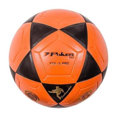 Imagem de Bola Poker Futvoley Vulcanizada Rio, UNICO, Laranja