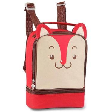 Imagem de Lancheira Infantil Termica Animaisinhos - Clio CP2098L, Raposinha