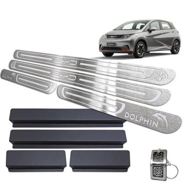Imagem de BYD Dolphin 2023/2025 Soleira Baixo Relevo Em Inox - Threeparts,  Prat