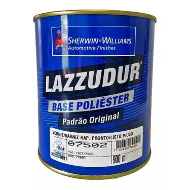 Imagem de Verniz Automotivo Pronto Uso Lazzuril 900ml Rapido
